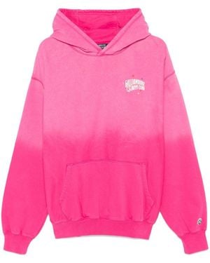 Billionaire Milliardär Logo Übergroßer Hoodie - Pink