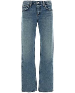 Agolde Low Rise Slim - Blue