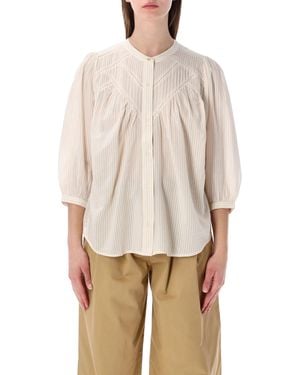 Sessun Sessùn Savi Relaxed Stripe Shirt - White