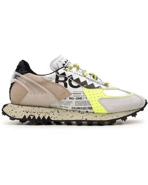 RUN OF Run Van Sneakers Multi -kleuren - Metallic