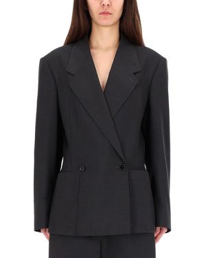 Lemaire Wool Blend Jacket - Black