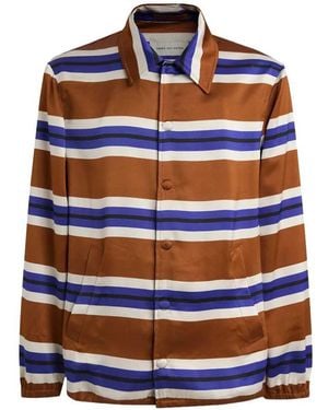 Dries Van Noten Jacket 00560-Vorries 3179 M.W. Jacket - Blue