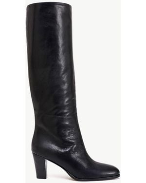 Giuliva Heritage 70 Leather Knee Boots - Black