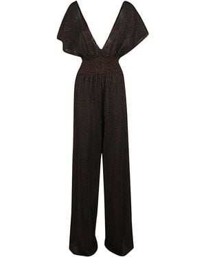 Circus Hotel Wide Leg Jumpsuite - Black