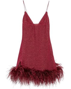 Oséree Lumiere Verenkleed Korte Jurk - Rood