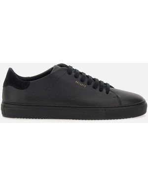 Axel Arigato Saubere Schwarze Leder-Sneaker