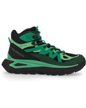 Salomon Odyssey Elmt Mid Gore-Tex Sneaker - Green