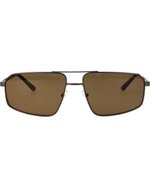 Emporio Armani Squared Sunglasses 0 Ea2173 303273 - Natural