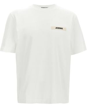 Jacquemus 'Gros Grain' T Shirt - White