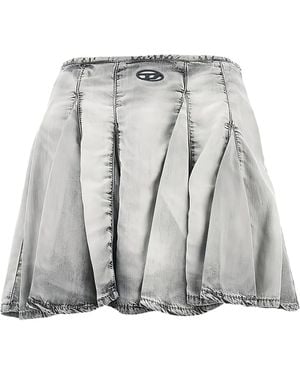 DIESEL "De Spiki Fsi" Mini Skirt - Grey