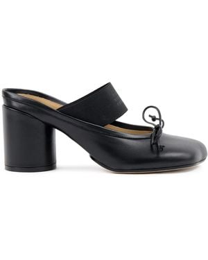 MM6 by Maison Martin Margiela Sandal Shoes - Black
