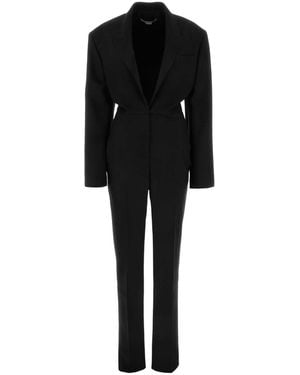 Stella McCartney Stella Mc Cartney Wool Jumpsuit - Black