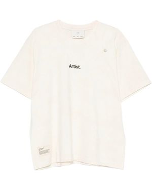 Song For The Mute Sftm X Birkenstock 'The Artist' Aged T Shirt - White