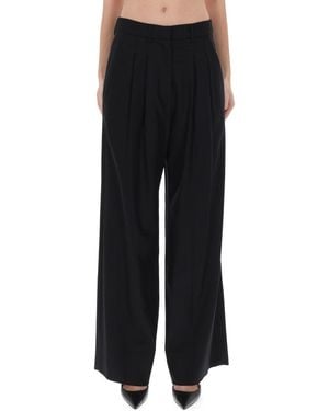 PT Torino Wool Cashmere Trousers - Black
