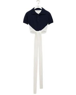 Loewe Wool Cashmere T-Shirt - Blue