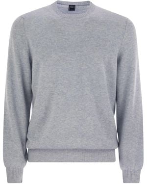 Fedeli Argentina Persia Cashmere Crew Neck - Grey