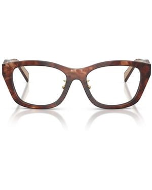 Prada Gafas Graduadas Prd11 Vd 00 K1 O1 Marrón Caramelo/Transparente Mujer