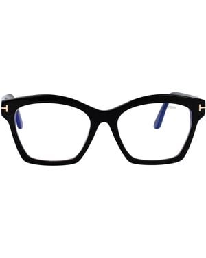 Tom Ford Squared Optical Ft5965 B 001 - Black