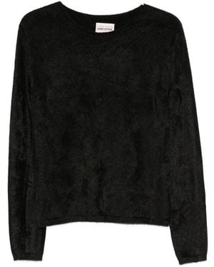 Semicouture Lettice Rundhalspullover - Schwarz