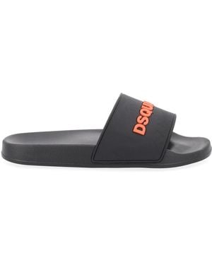 DSquared² Dsquared Sandal With Logo - Multicolour