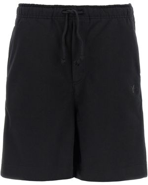 Y-3 ' französische Terry' Bermuda -Shorts - Schwarz