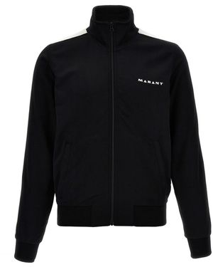Isabel Marant Sweatshirt Mit Logo - Schwarz
