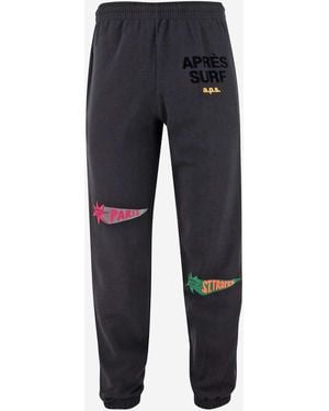 APRÈS SURF Baumwollmischung Jogger - Blau