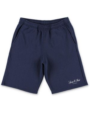 Sporty & Rich Sportliche und reichhaltige Shorts - Blau