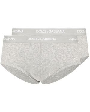 Dolce & Gabbana BI Pack Shorts "Brando" - Weiß