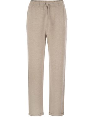 Majestic Pants With Drawstring Waist - Natural