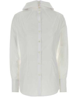 Jean Paul Gaultier Poplin Shirt - White
