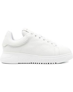 Emporio Armani Rubber Ankle Boots - White