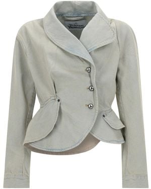 Vivienne Westwood Asymmetric Jacket - Grey