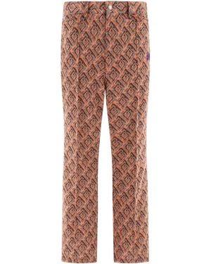 Needles Nadeln Bootcut Hosen - Orange