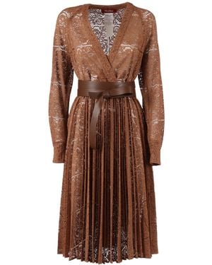 Max Mara Hanging Dress - Brown