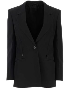 Givenchy Black Wool Blend Blazer