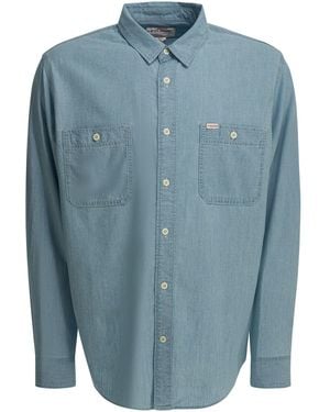 Filson "Chambray Cpo" Casual Shirt - Blue