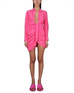 Jacquemus La Robe Bahia Mini Dress - Pink