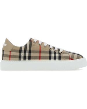 Burberry Tnr Newalbridge Trainer - Brown