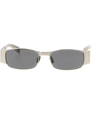 Saint Laurent 'SL 738' Sonnenbrille - Weiß