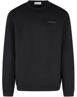 Premiata Sudadera De Algodón Negra - Negro