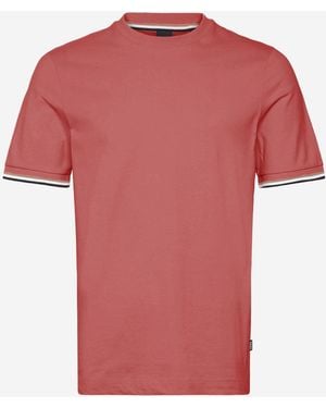 BOSS Cotton T Shirt - Pink