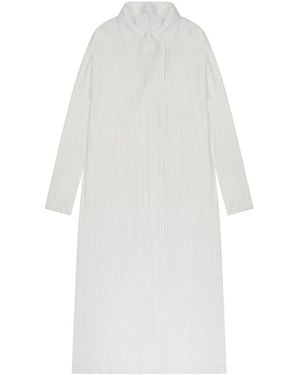 Pleats Please Issey Miyake Jacket - White