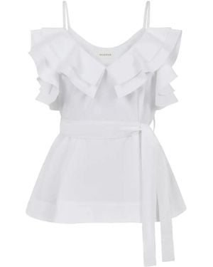 P.A.R.O.S.H. Blusa - Weiß