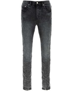 Purple Denim Stretch Denim Jeans - Black