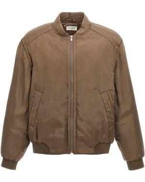 Saint laurent teddy jacket mens best sale