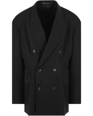 Balenciaga Wool Jacket - Black