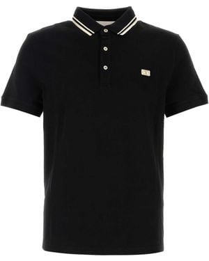 Tシャツ・カットソー VALENTINO GARAVANI Embroidered Piquet Polo Shirt Valentino Garavani Piquet Polo Shirt in Blue | Lyst