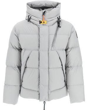 Parajumpers 'Cloud' kurze Daunenjacke mit Kapuze - Grau