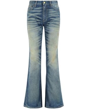 Acne Studios 2025 F Vaqueros de algodón azul